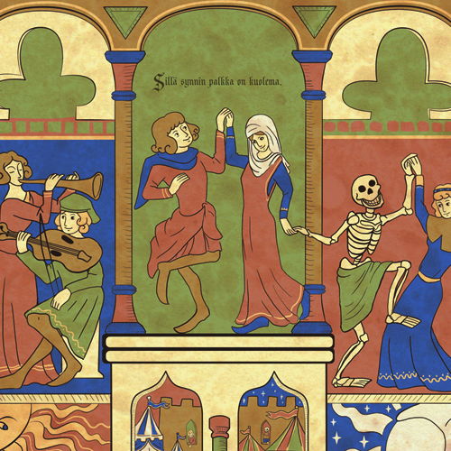 Medieval inspired poster
